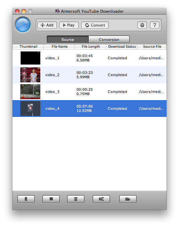 6. aimersoft youtube downloader for mac free